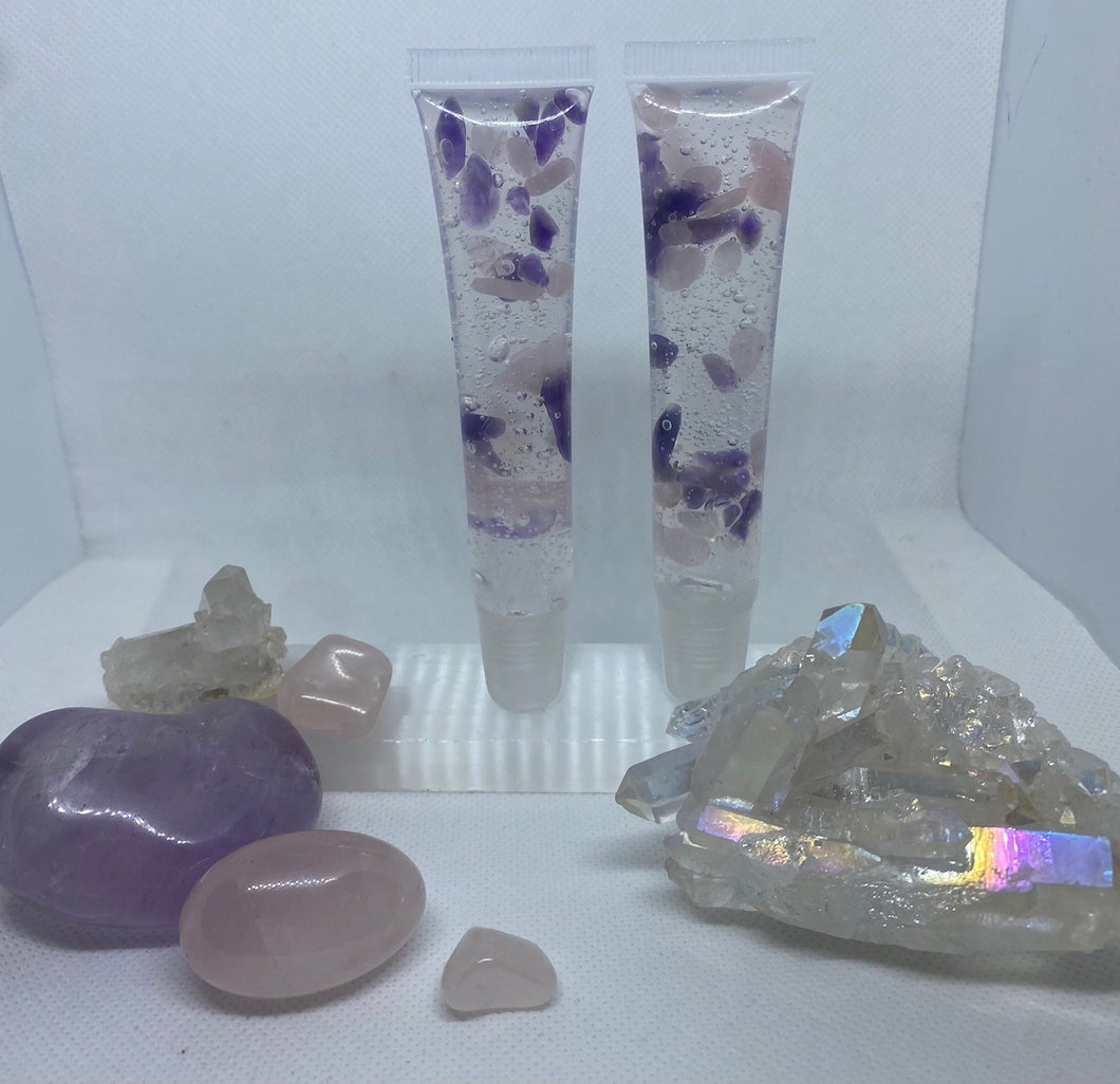 Rose Quartz & Amethyst Gloss